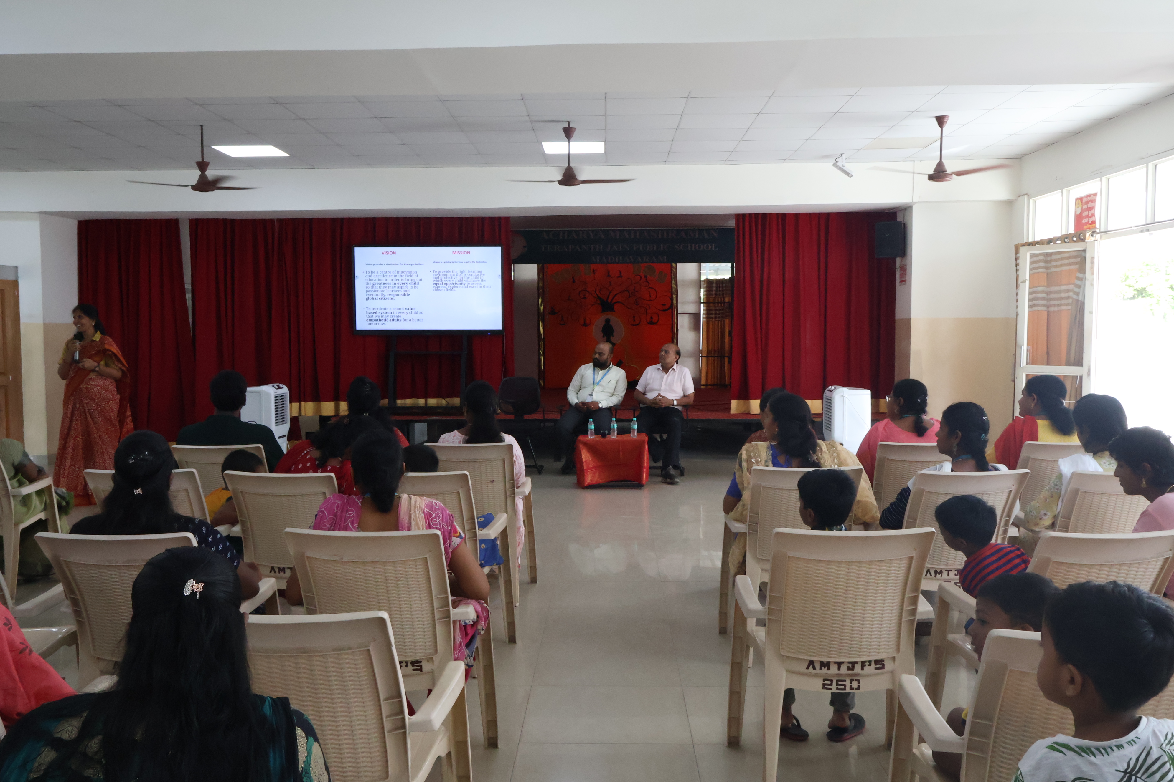 PARENT ORIENTATION PROGRAMME FOR CLASSES VI -IX & XI